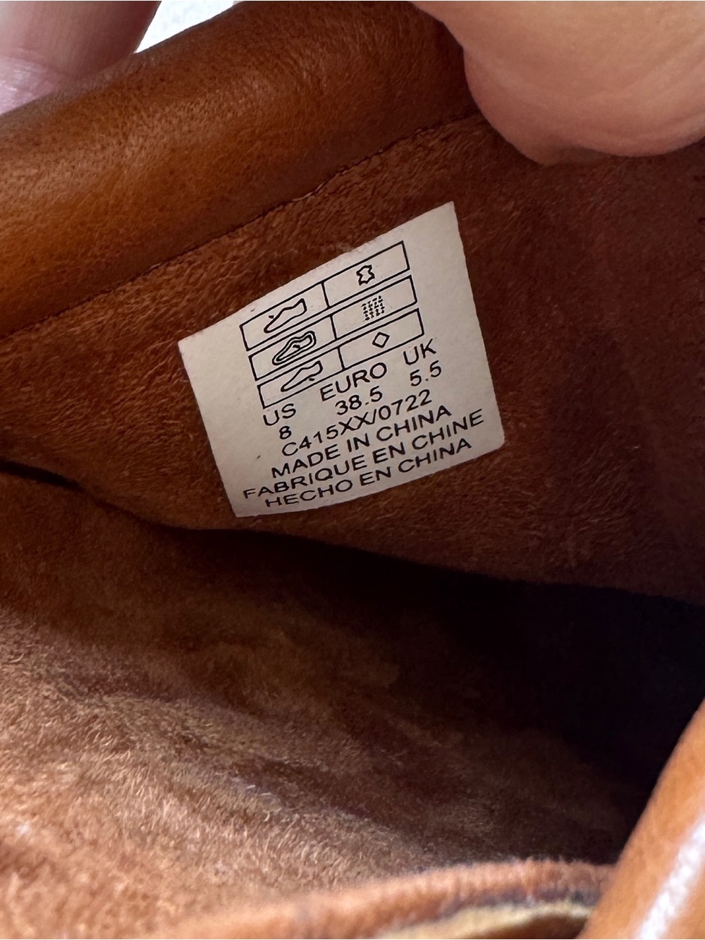 Kelsi Dagger Brooklyn Brown Leather Mule Clogs Women’s Size 8 cognac slip on - Picture 7 of 7